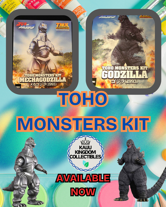 Crafting Kaiju: Unleashing Godzilla and Mechagodzilla with TOHO Model Kits