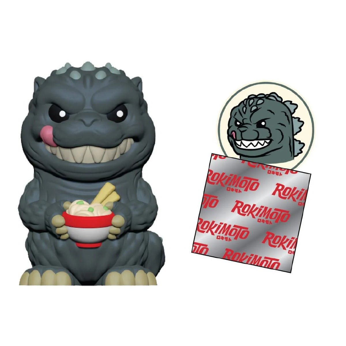 Rokimoto Godzilla Wave 2 Cup Vinyl Figure (Pack of 4)