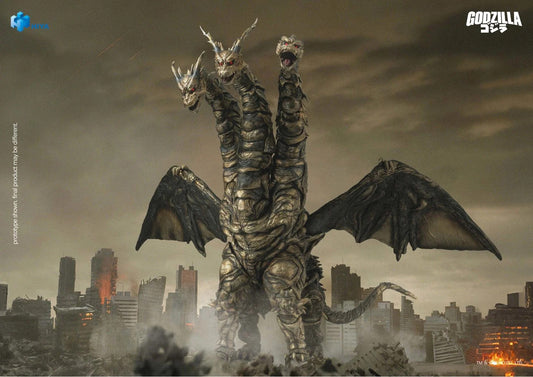 Keizer Ghidorah Exquisite Basic Series None Scale 14-Inch Action Figure from Godzilla Final Wars