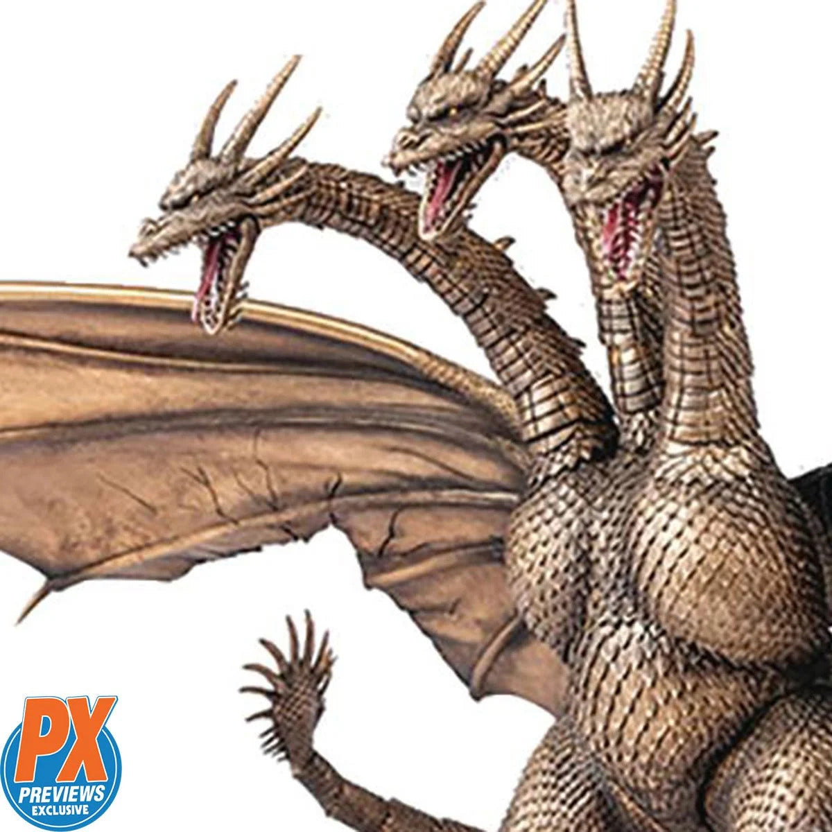 1991 King Ghidorah Battle Damaged from G vs. KG Exquisite Basic