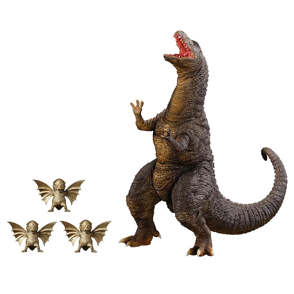 1991 Godzillasaurus Ichibansho Statue with Dorats