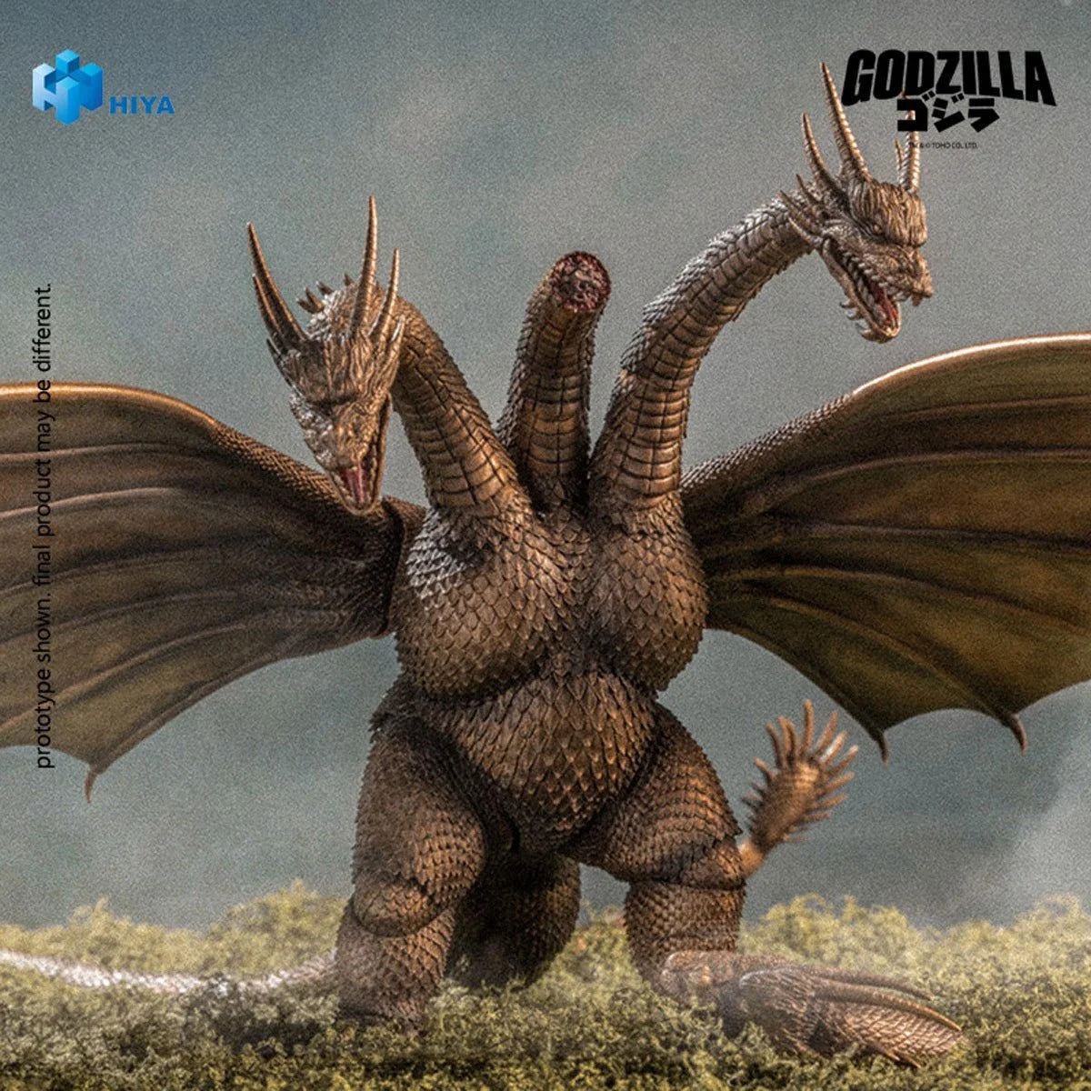 1991 King Ghidorah Battle Damaged from G vs. KG Exquisite Basic