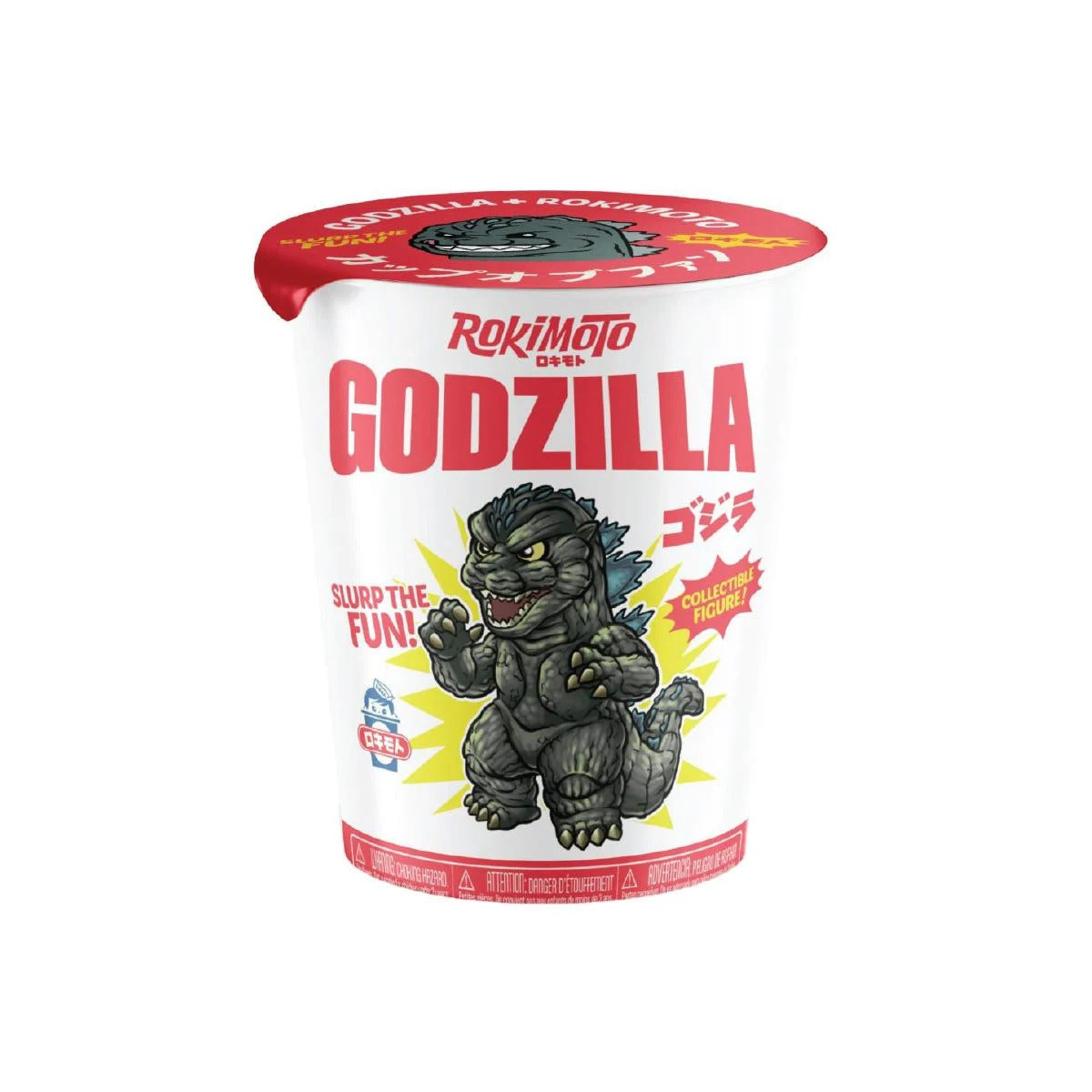 Rokimoto Godzilla Wave 2 Cup Vinyl Figure (Pack of 4)