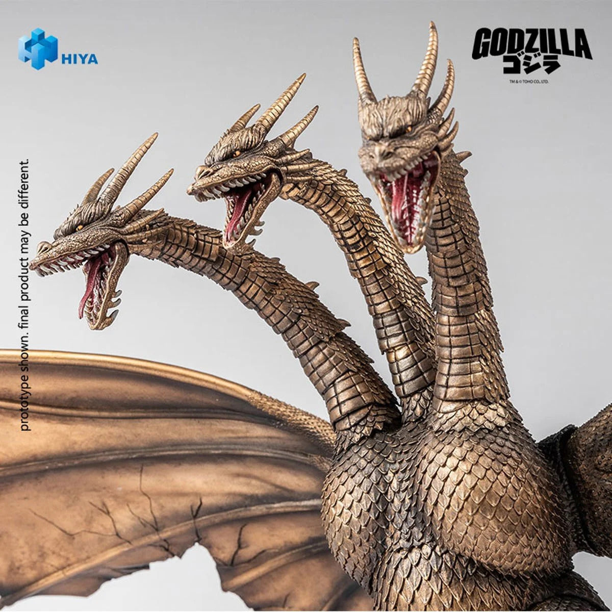 1991 King Ghidorah Battle Damaged from G vs. KG Exquisite Basic