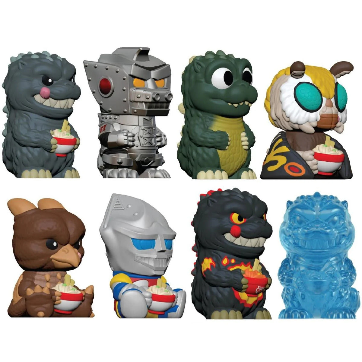 Rokimoto Godzilla Wave 2 Cup Vinyl Figure (Pack of 4)