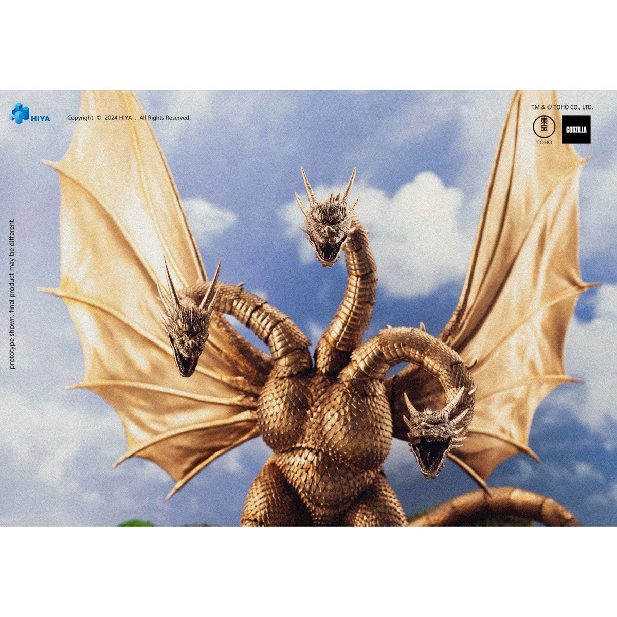 King Ghidorah from Godzilla vs. King Ghidorah 1991 PX Exquisite