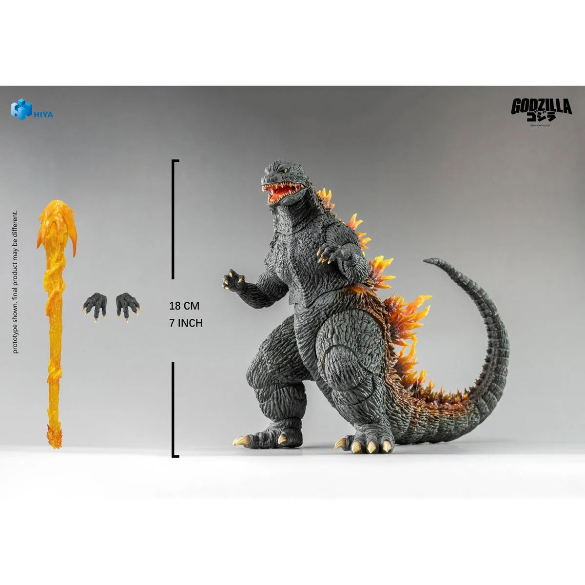 Godzilla 2000 Millennium Heat Ray Exquisite Basic Figure