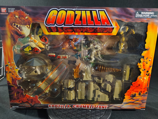 Bandai Vintage Godzilla Crumble Zone Set