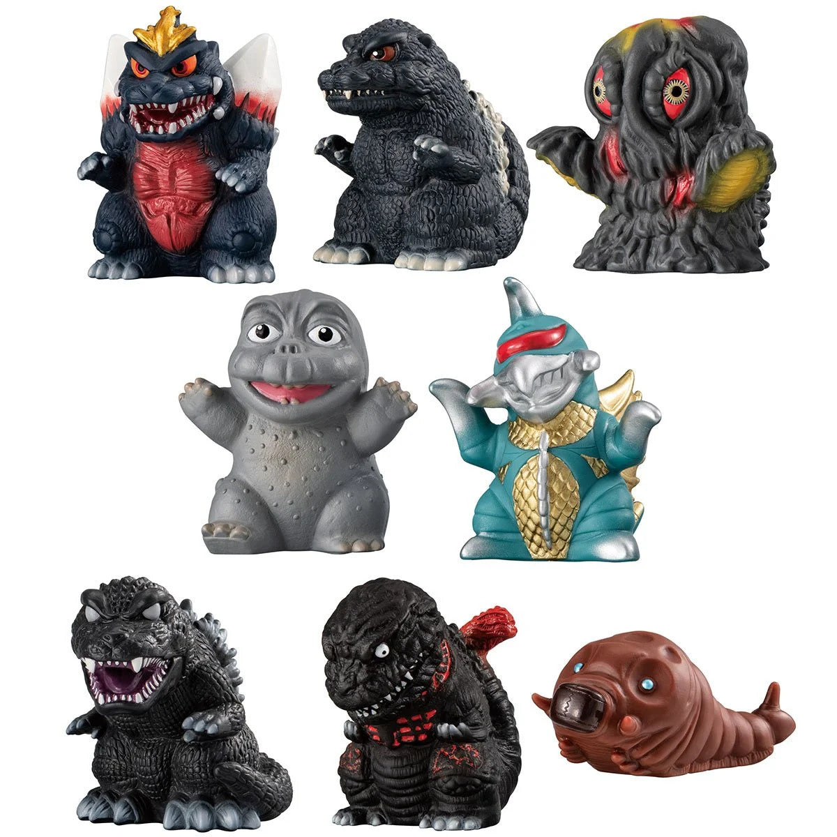 Godzilla SofviDoll Wave 2 Blind Box Vinyl Puppet Mini-Figure (Pack of 10)