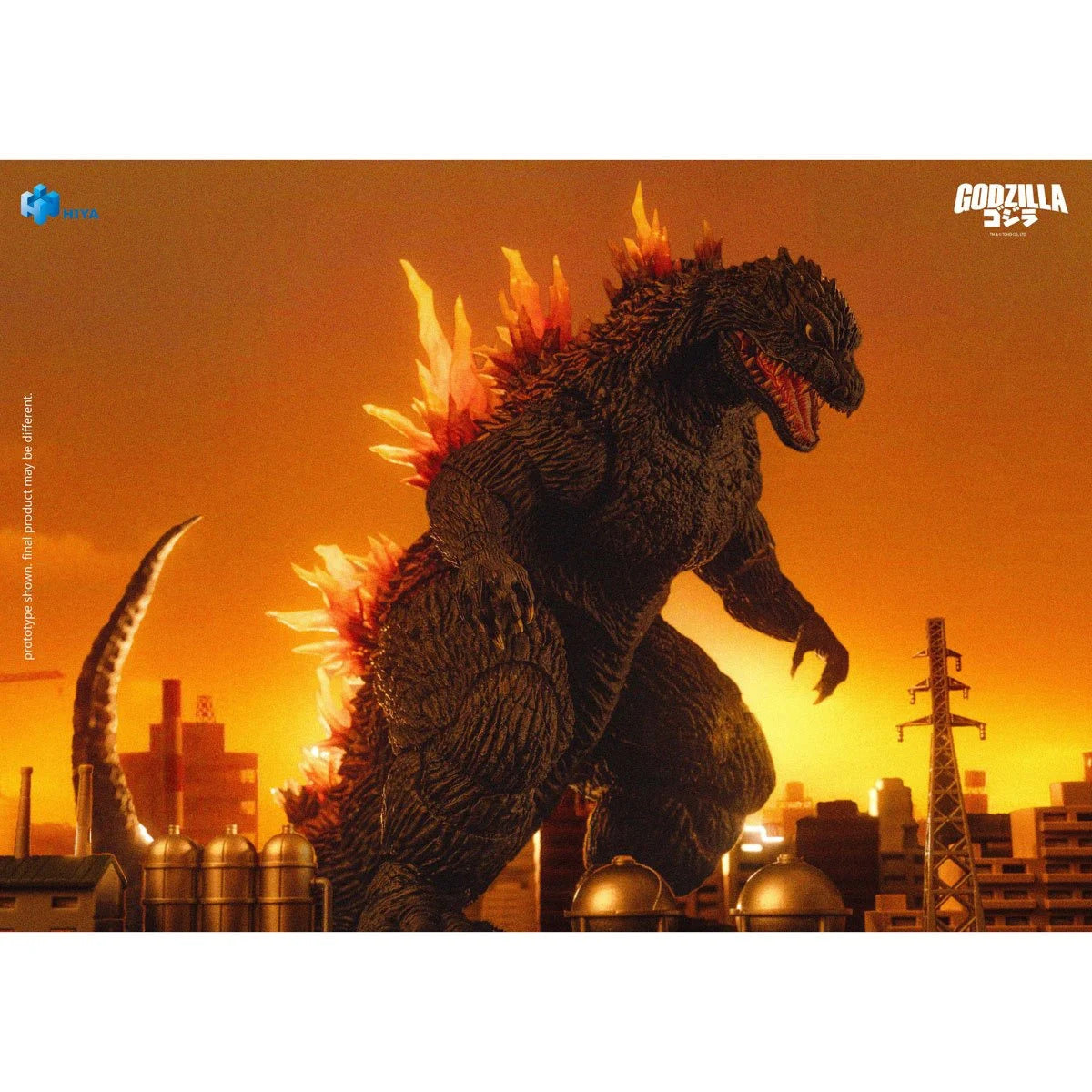 Godzilla 2000 Millennium Heat Ray Exquisite Basic Figure