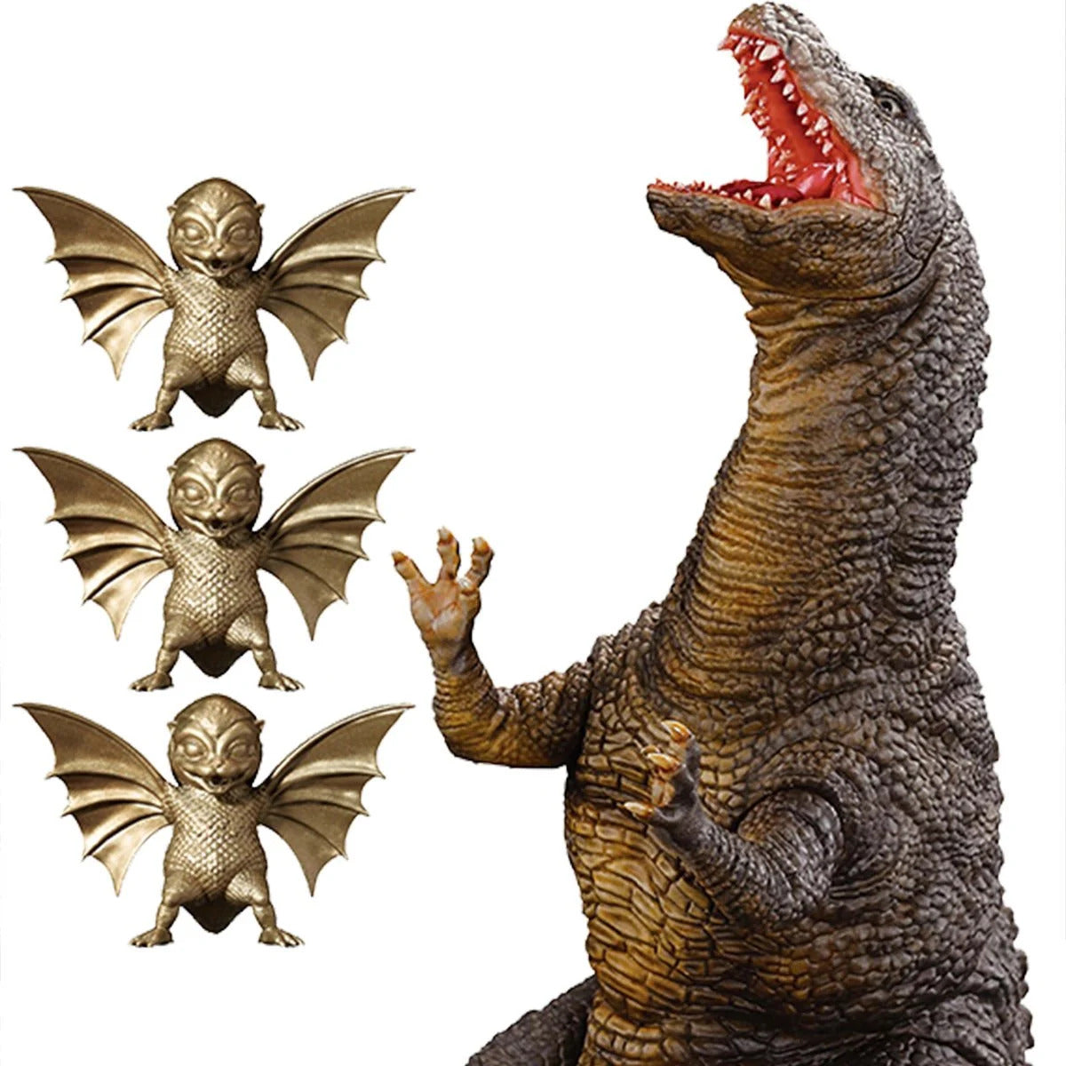 1991 Godzillasaurus Ichibansho Statue with Dorats