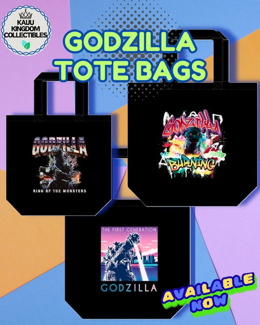 Godzilla Tote Bags: A Timeless Accessory for Kaiju Fans