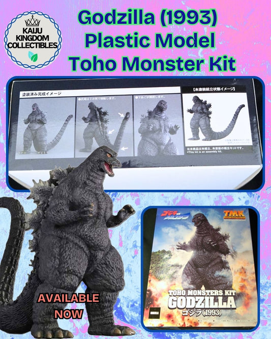 Building the King: A Look at the Godzilla (1993) Plastic Model Kit