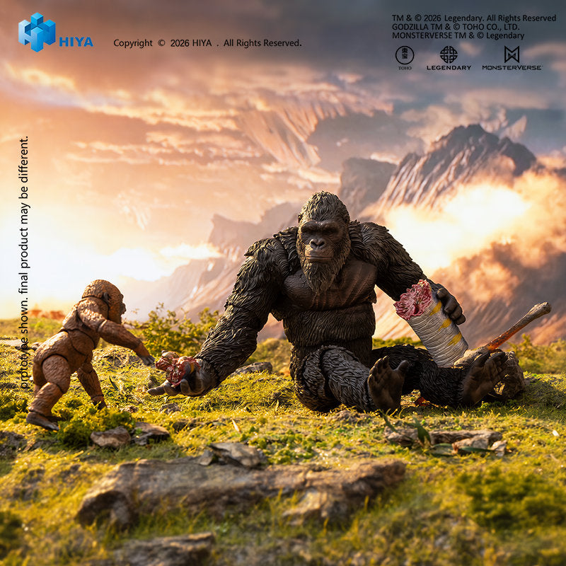 2024 King Kong and Suko Exquisite Basic Series Action Figure 2-Pack - AE Exclusive (Godzilla x Kong: New Empire)