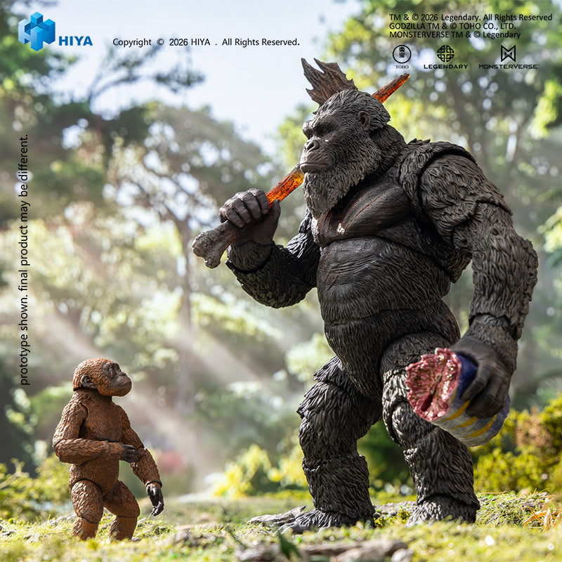 2024 King Kong and Suko Exquisite Basic Series Action Figure 2-Pack - AE Exclusive (Godzilla x Kong: New Empire)