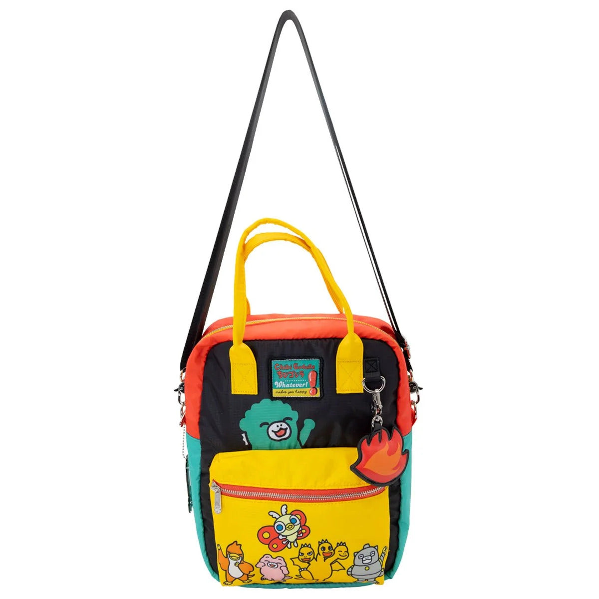 Chibi Godzilla Raids Again Reversible / Convertible Crossbody Bag