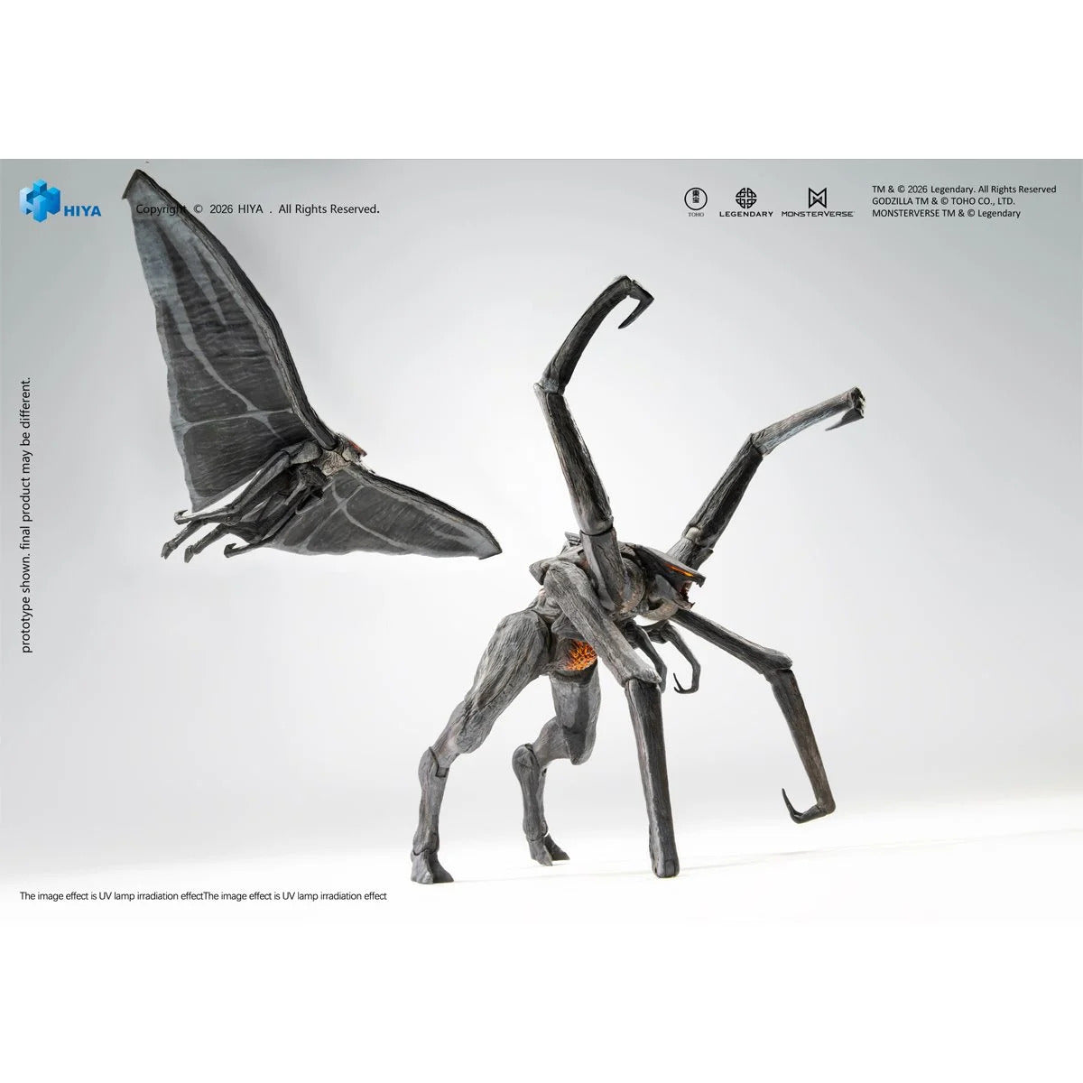 Muto Male and Female Exquisite Basic Series None Scale 6-Inch Action Figure Set from Godzilla 2014
