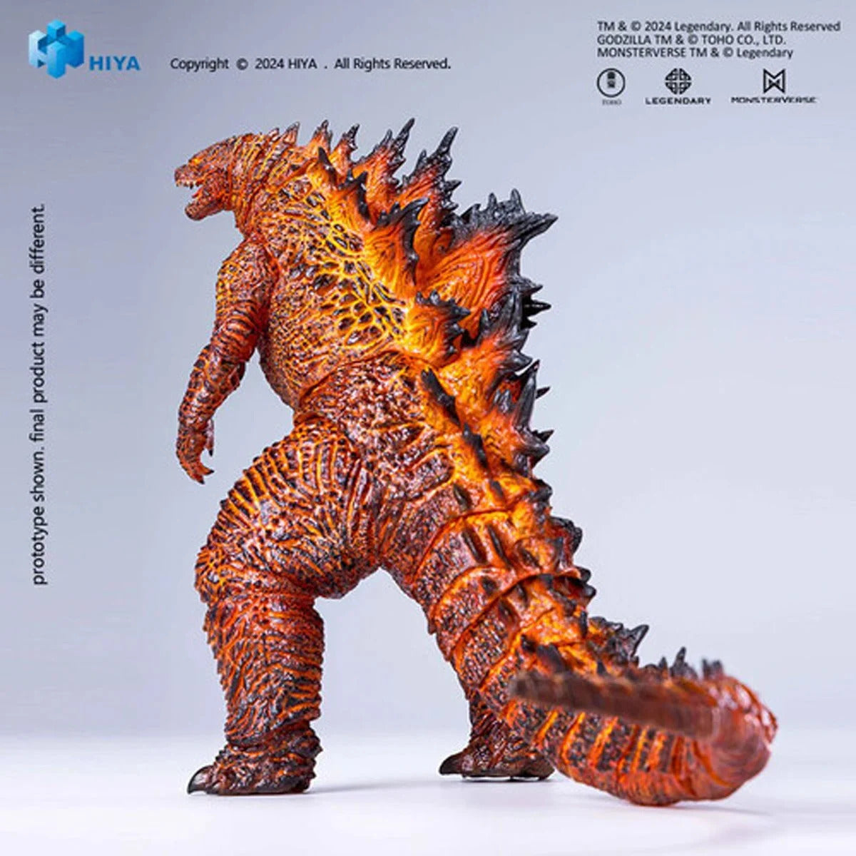 2019 Godzilla Burning Version Exquisite Basic Series 7-Inch Action Figure - AE Exclusive (Godzilla: King of the Monsters)