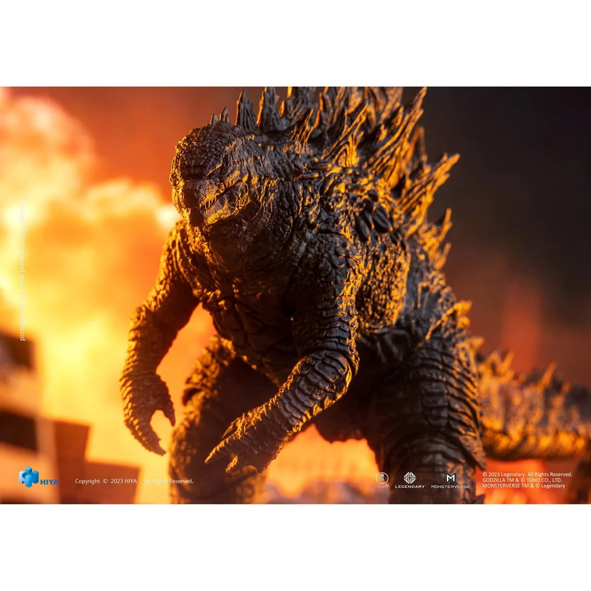 2021 Godzilla Exquisite Basic Series Action Figure (Godzilla vs. Kong)