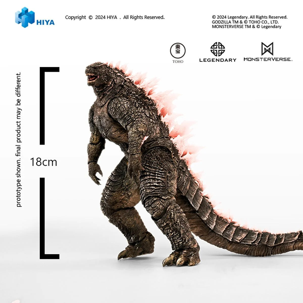 2024 Godzilla Evolved Exquisite Basic Action Figure (Godzilla x Kong: New Empire)
