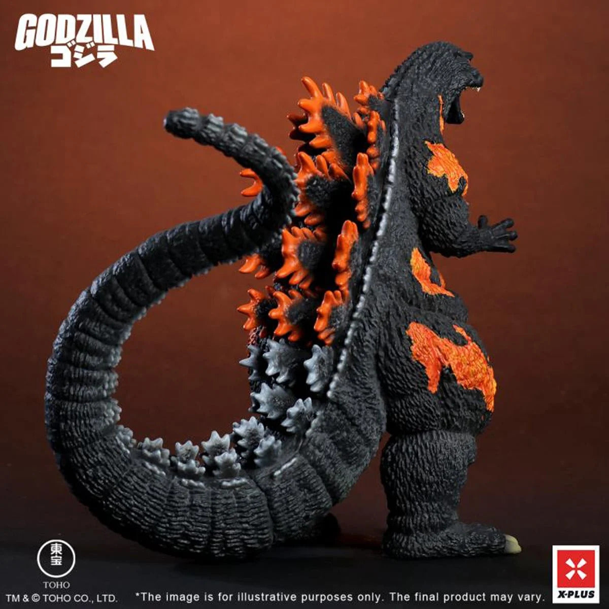XPlus (1995) Godzilla Standard Version TOHO Kaiju Wars Series Statue