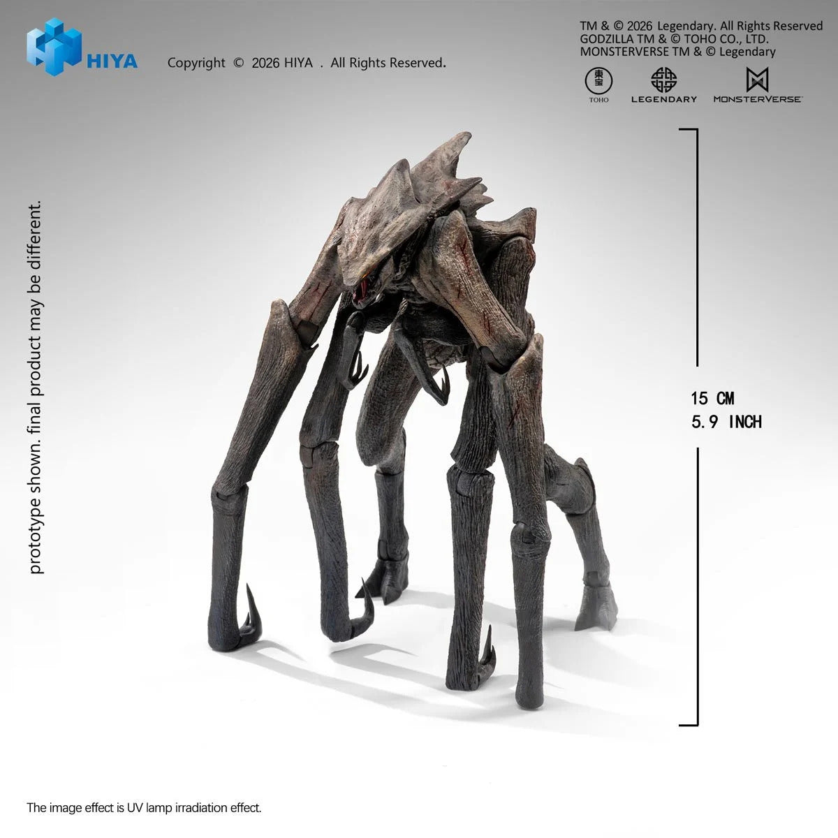 Muto Exquisite Basic Series Non Scale Action Figure- Godzilla KOTM