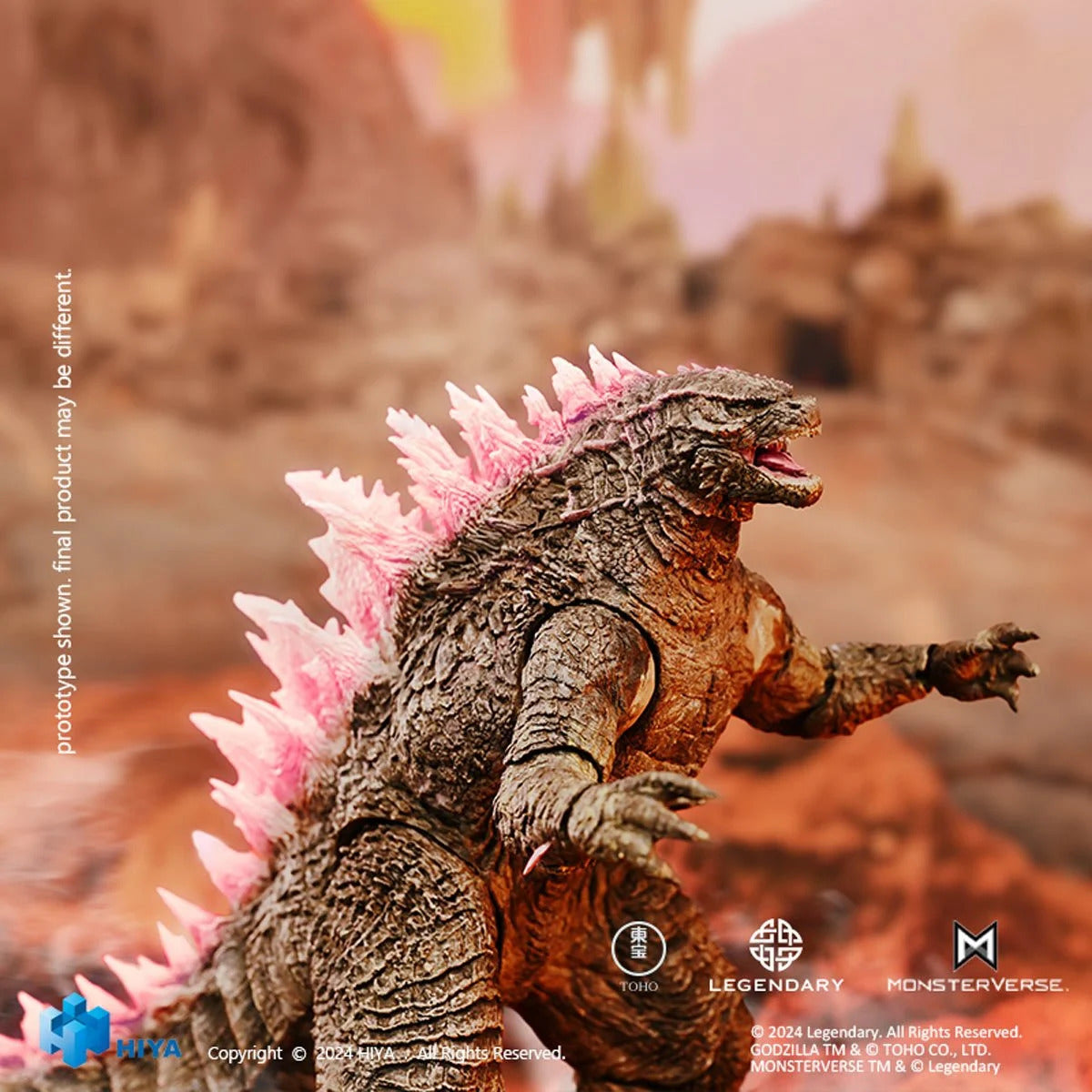 2024 Godzilla Evolved Exquisite Basic Action Figure (Godzilla x Kong: New Empire)