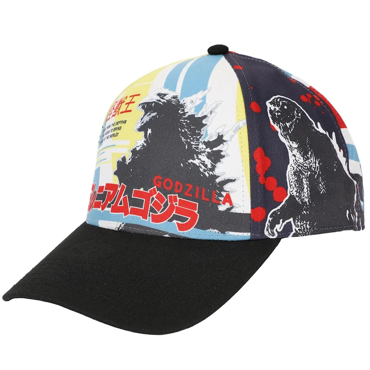 Godzilla Kanji All Over Print Snapback Hat
