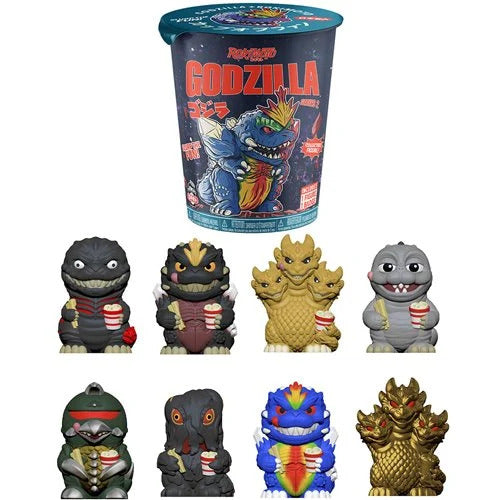 Rokimoto Godzilla Series 2 Cup Vinyl Figure (Pack of 6)