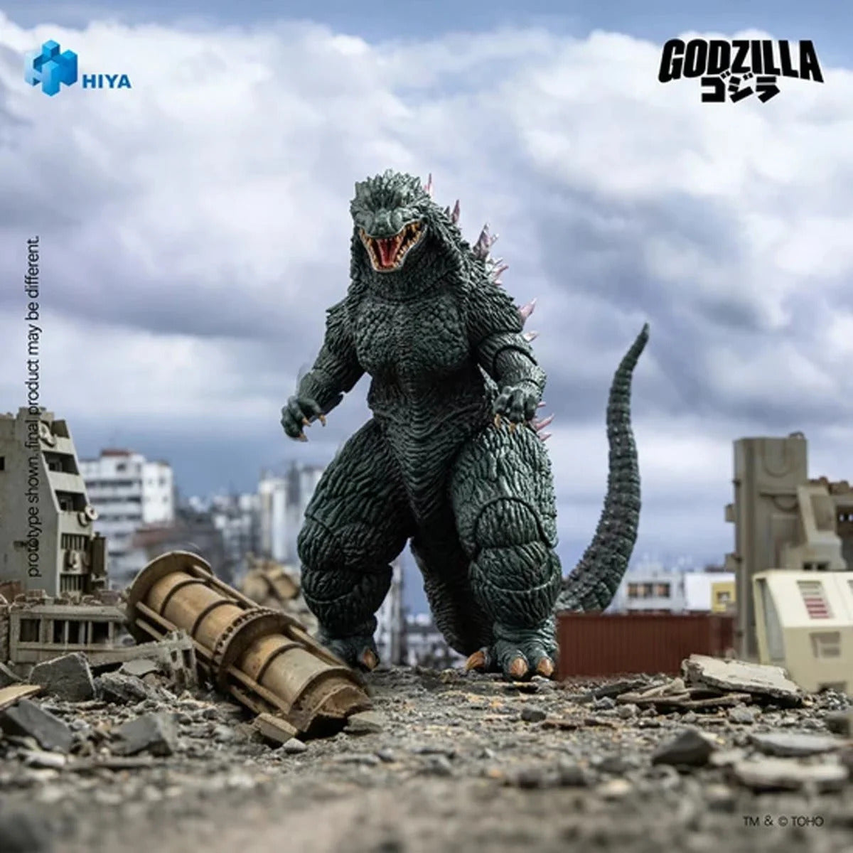Godzilla 2000 Exquisite Basic Series None Scale 7-Inch Action Figure (Godzilla vs. Megaguirus)