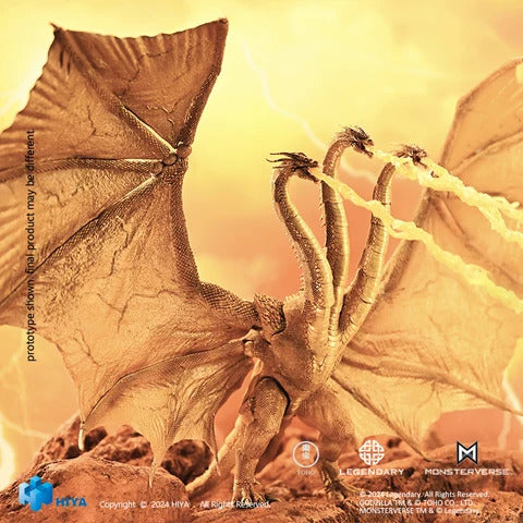 2019 King Ghidorah Gravity Beam Version None Scale 10-Inch Action Figure - AE Exclusive (Godzilla: King of the Monsters)