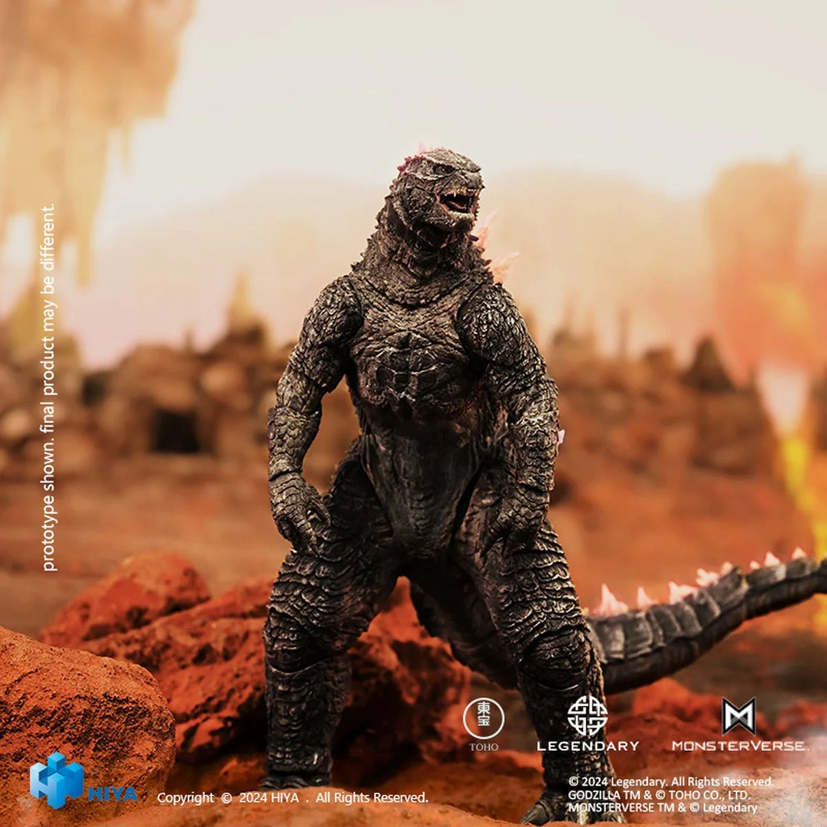 2024 Godzilla Evolved Exquisite Basic Action Figure (Godzilla x Kong: New Empire)