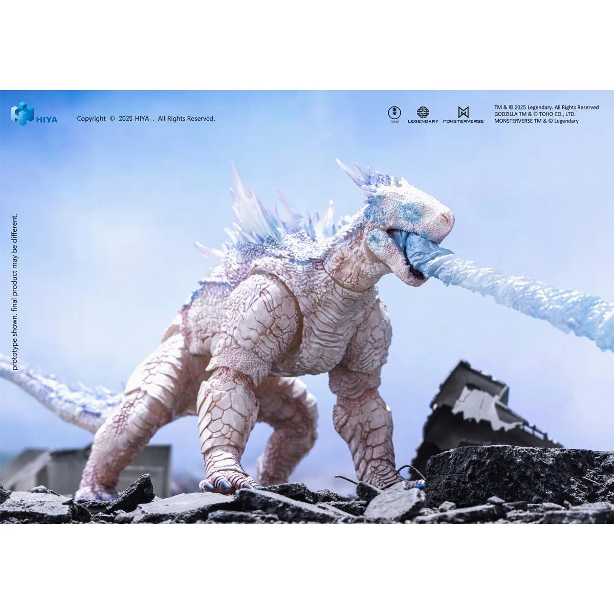 Godzilla x Kong: The New Empire Shimo Frost Bite Blast Exquisite Basic Series None Scale 7-Inch Action Figure