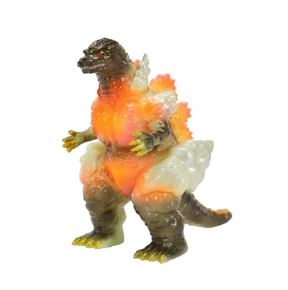 CCP Sofubi Middle-Size Series [Vol. 15] 1995 Burning Godzilla Luminous Red Ver.