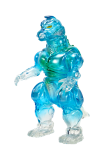 CCP Sofubi Middle-Size Series [Vol. 7] Mechagodzilla (1993) Clear Blue Ver.