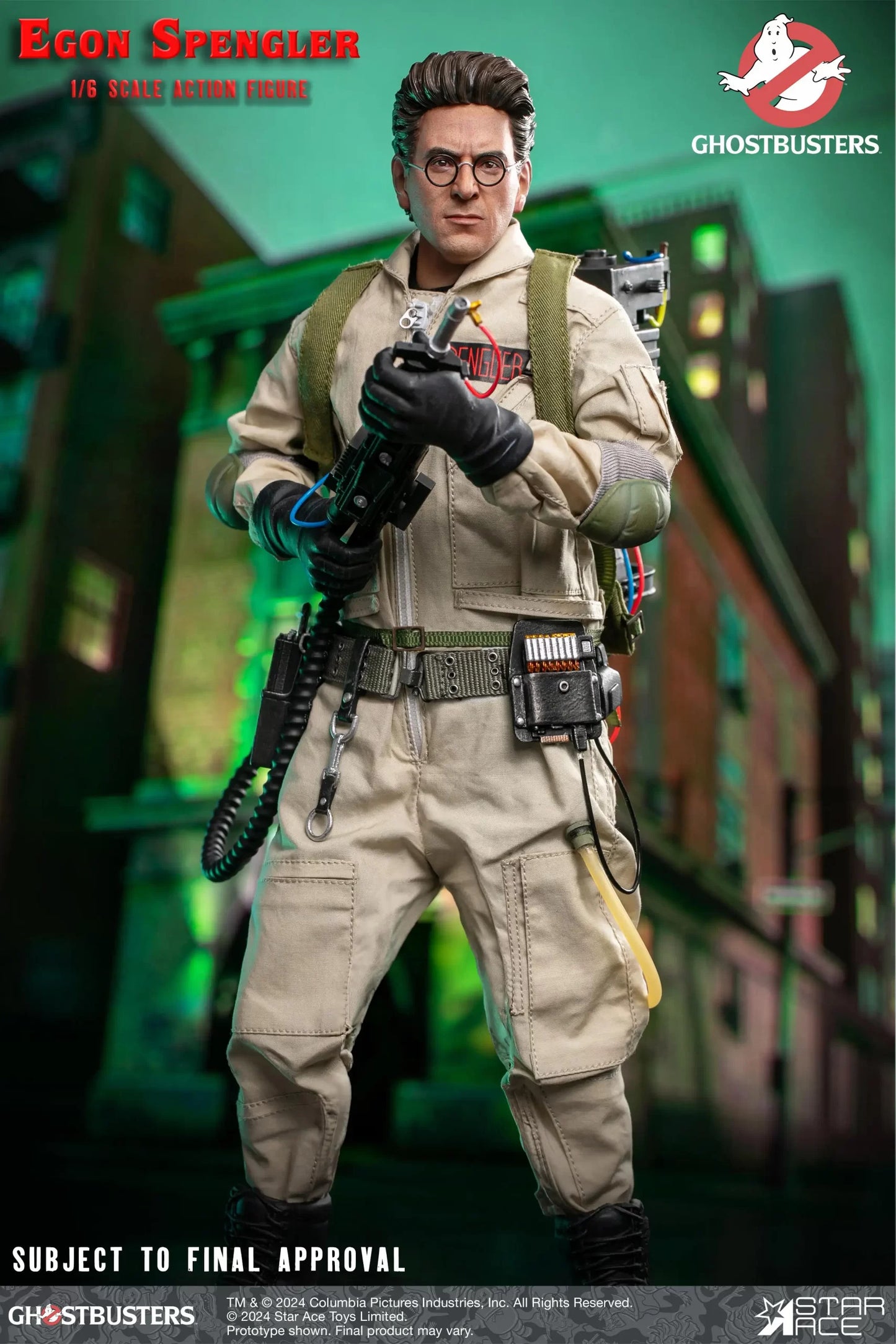 Ghostbusters 1/6 Egon Spengler PRE-ORDER