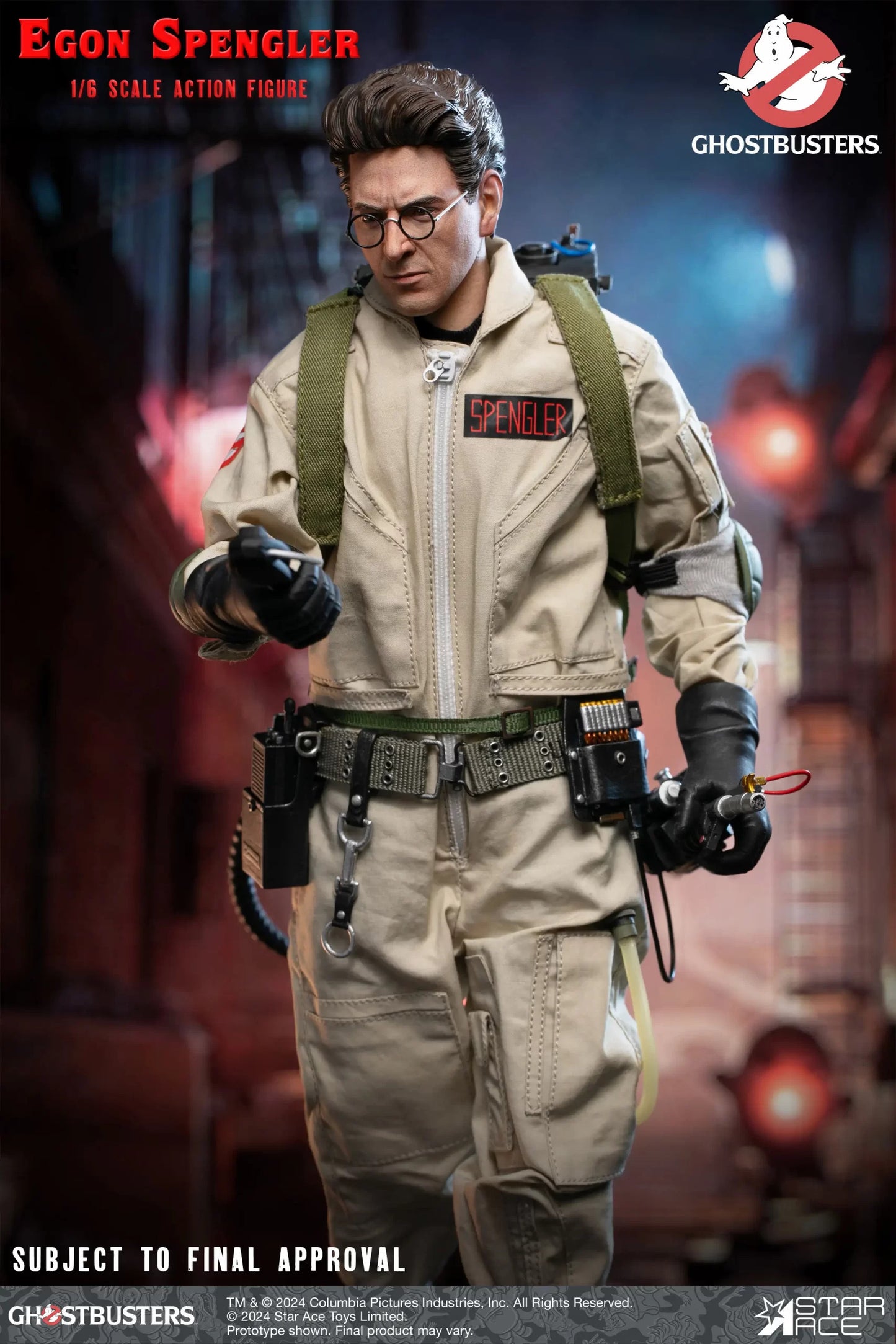 Ghostbusters 1/6 Egon Spengler PRE-ORDER