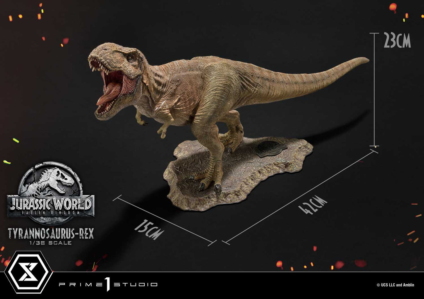 Jurassic World: Forgotten Kingdom Tyrannosaurus Rex Statue