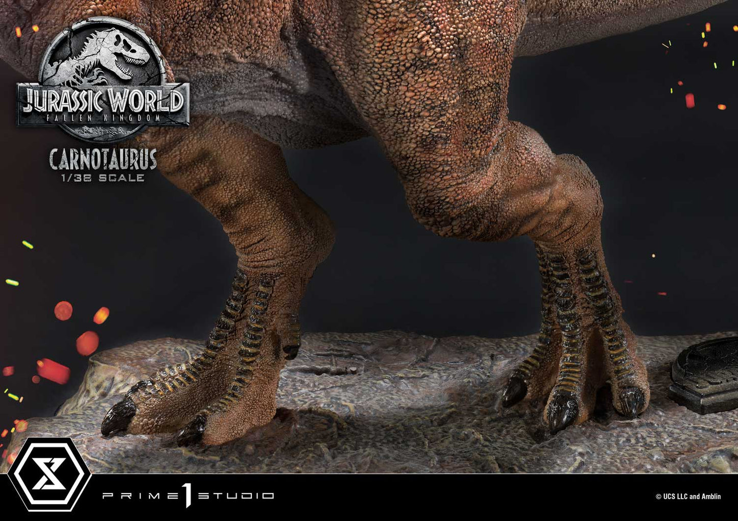 Jurassic World: Forgotten Kingdom Carnotaurus Statue