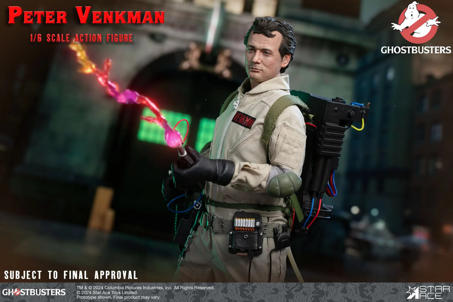 Ghostbusters 1/6 Peter Venkman PRE-ORDER