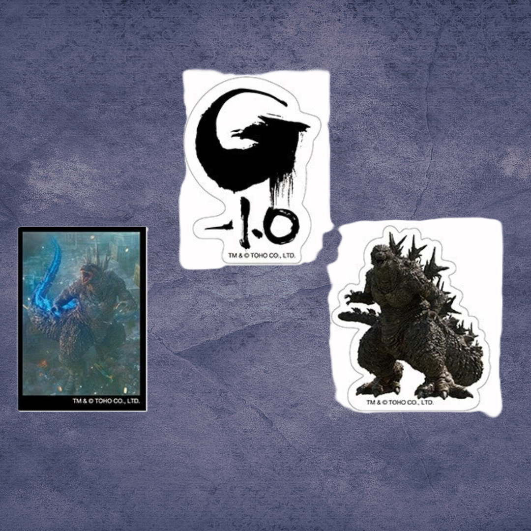 Godzilla Presentation Sticker Godzilla (2023) Sticker Set -Japan Exclusive – Kaiju Kingdom Collectibles