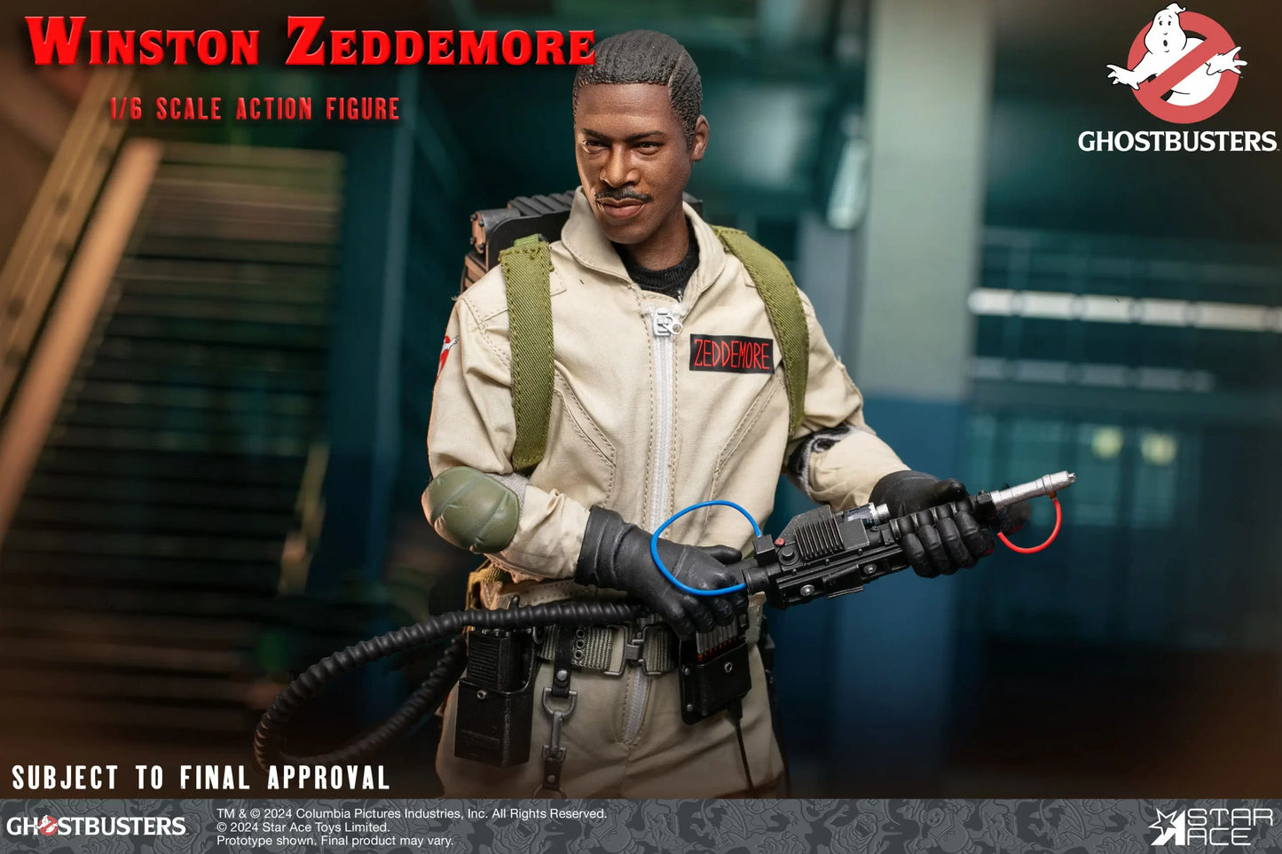 Ghostbusters 1/6 Winston Zeddemore PRE-ORDER