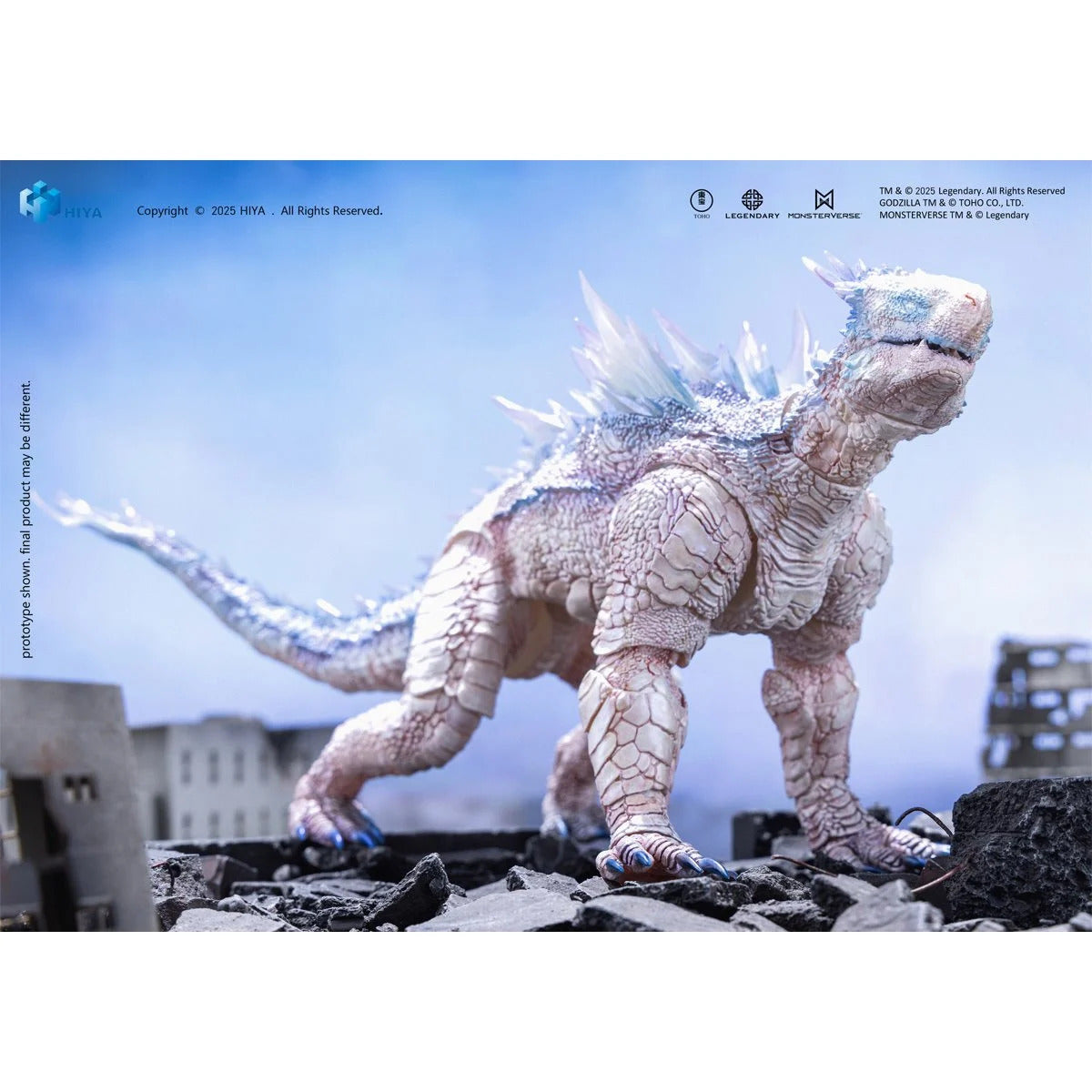 Godzilla x Kong: The New Empire Shimo Frost Bite Blast Exquisite Basic Series None Scale 7-Inch Action Figure