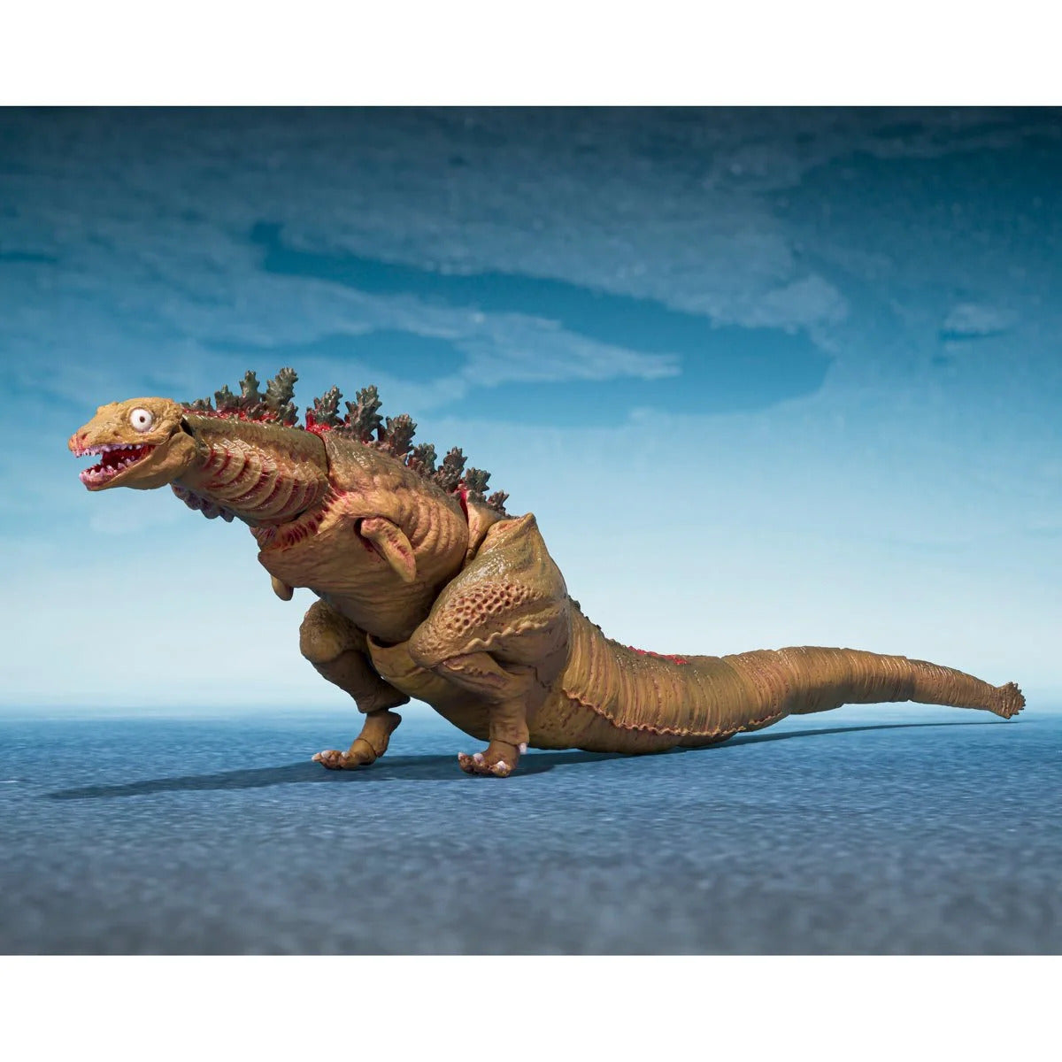Godzilla 2016 The Second Form, Third Form, and Giant Unidentified Creature S.H.MonsterArts Action Figure Set