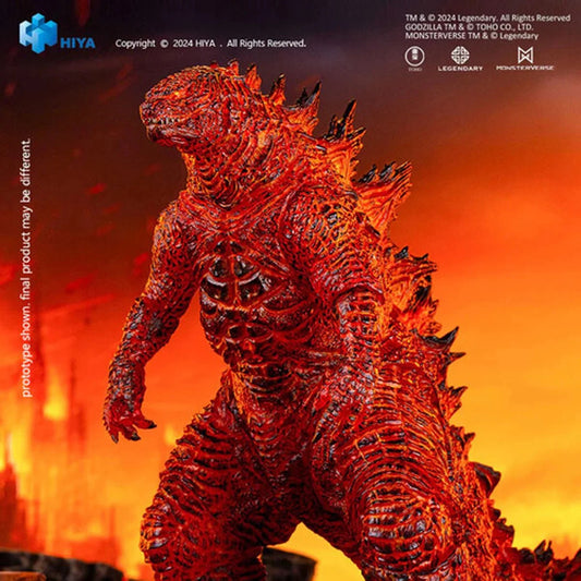 2019 Godzilla Burning Version Exquisite Basic Series 7-Inch Action Figure - AE Exclusive (Godzilla: King of the Monsters)