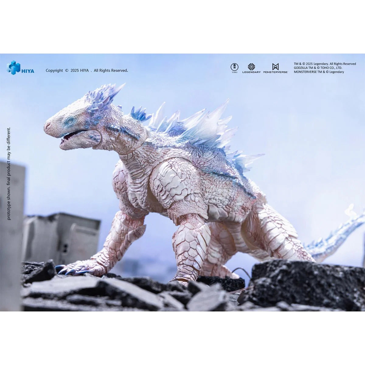 Godzilla x Kong: The New Empire Shimo Frost Bite Blast Exquisite Basic Series None Scale 7-Inch Action Figure