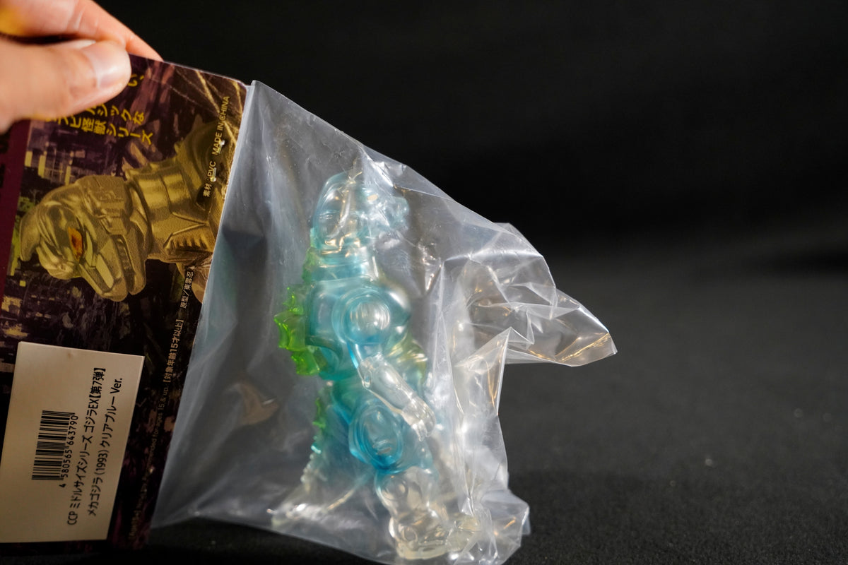 CCP Sofubi Middle-Size Series [Vol. 7] Mechagodzilla (1993) Clear Blue Ver.