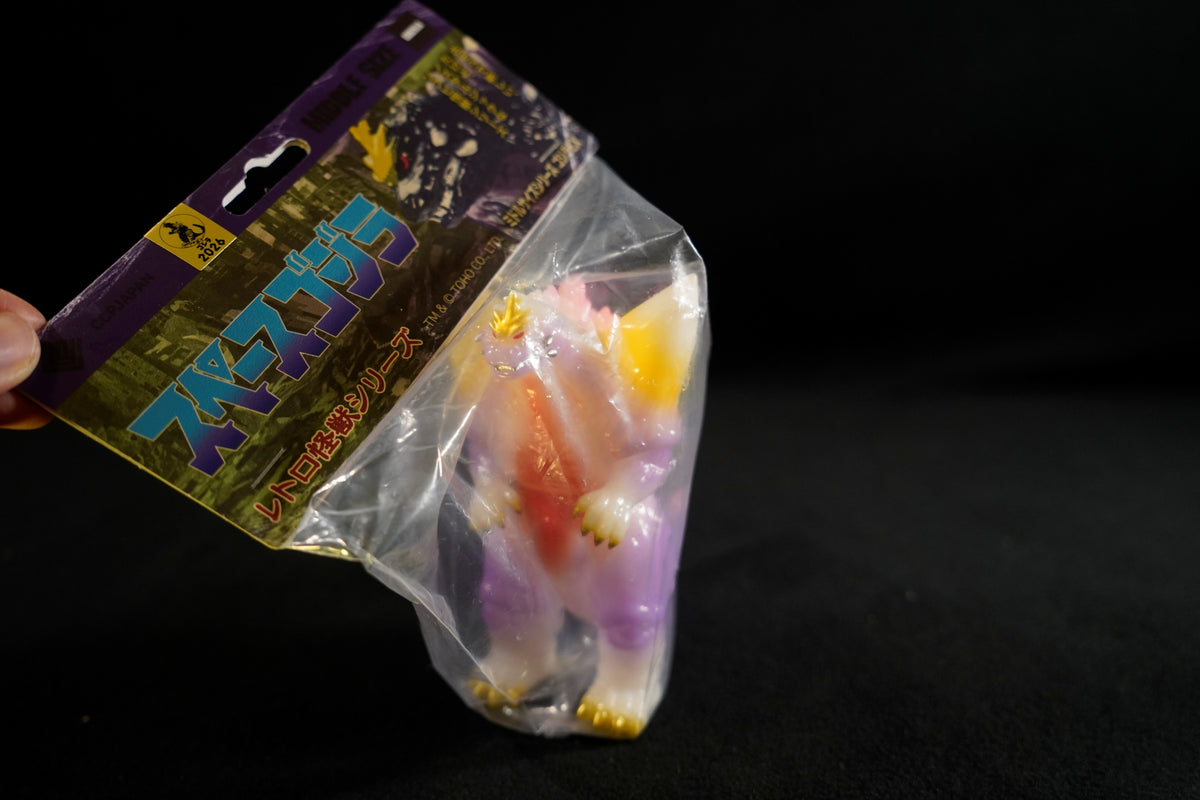 CCP Sofubi Middle-Size Series [Vol. 14] SpaceGodzilla Luminous Purple Ver.