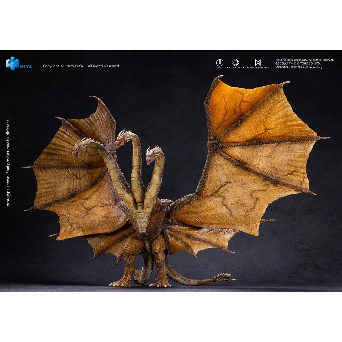 King Ghidorah from Godzilla KOTM 2.0 Exquisite Basic Figure