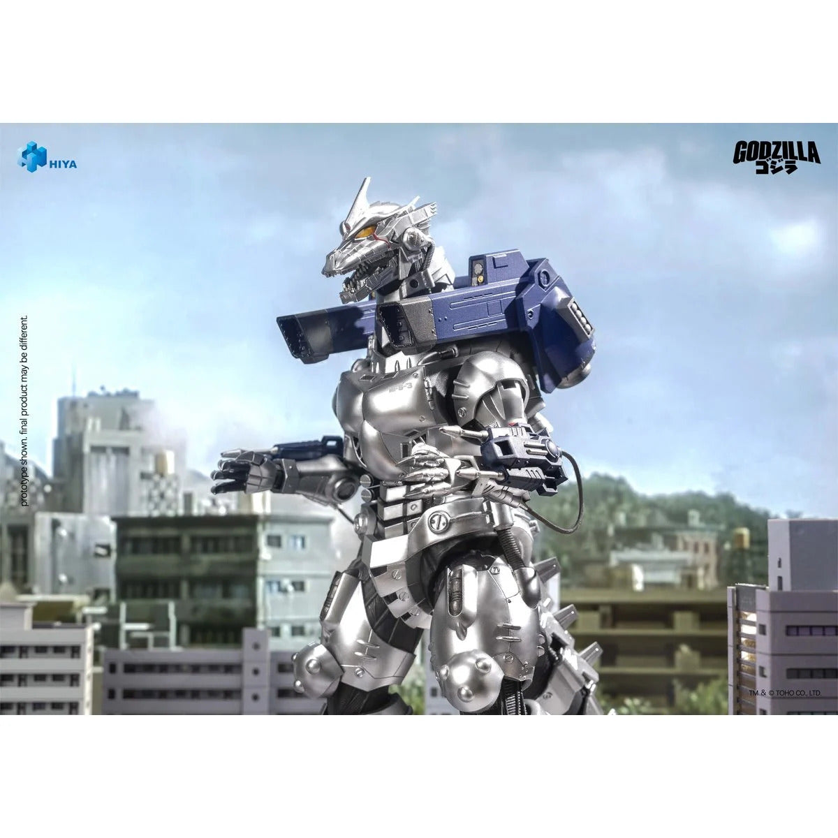 Mechagodzilla MFS-3 (Kiryu) Exquisite Basic Series None Scale 7 3/4-Inch Action Figure